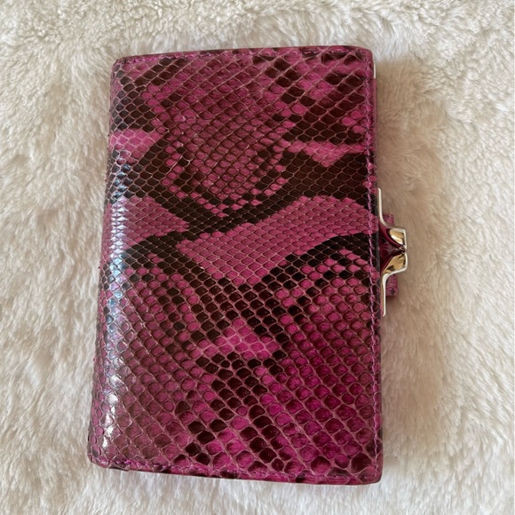 Neiman Marcus Rare Genuine Python wallets - Picture 11 of 11